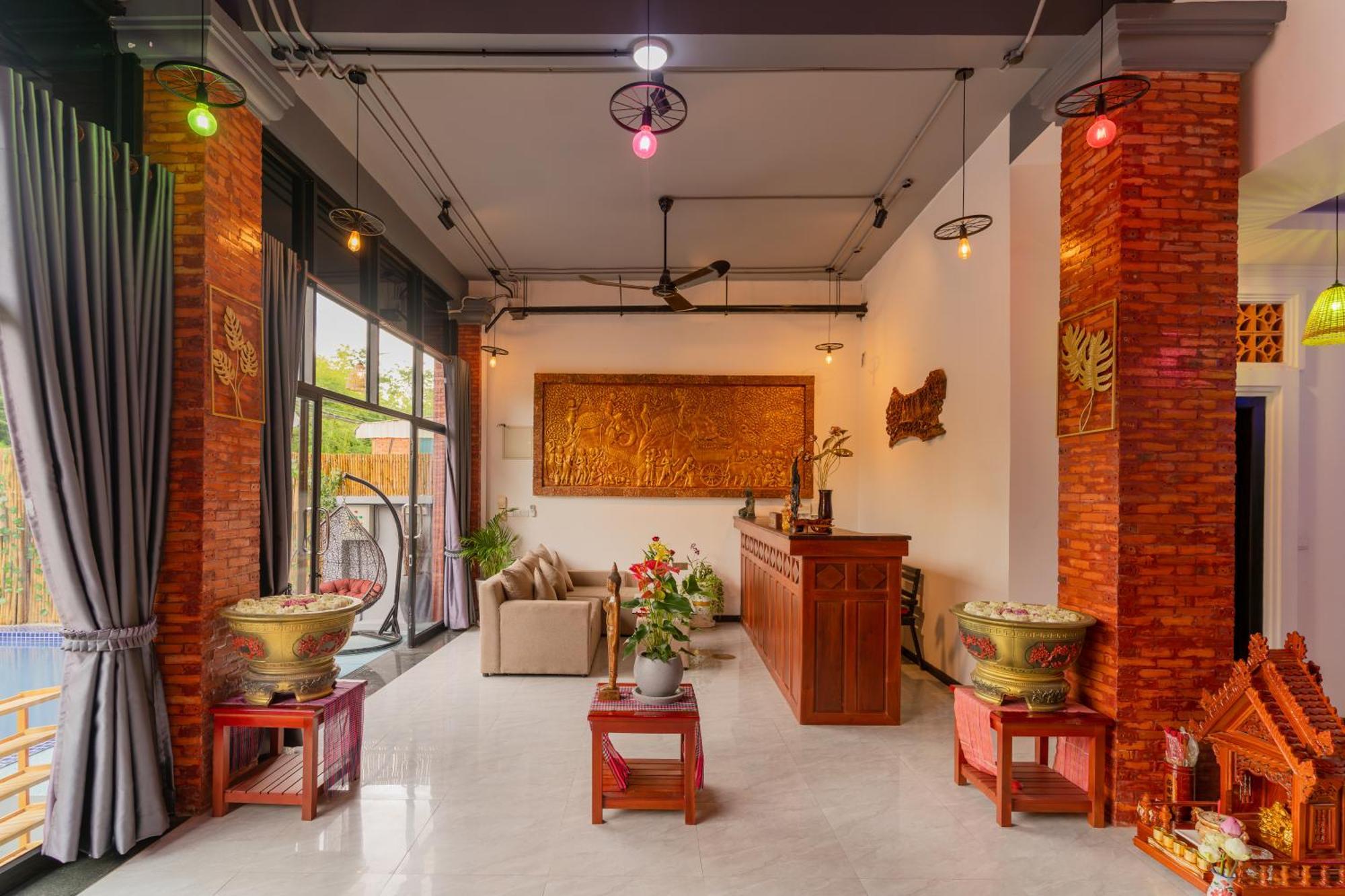 Hotel Angkor Rithy Boutique Ciudad de Siem Riep Exterior foto